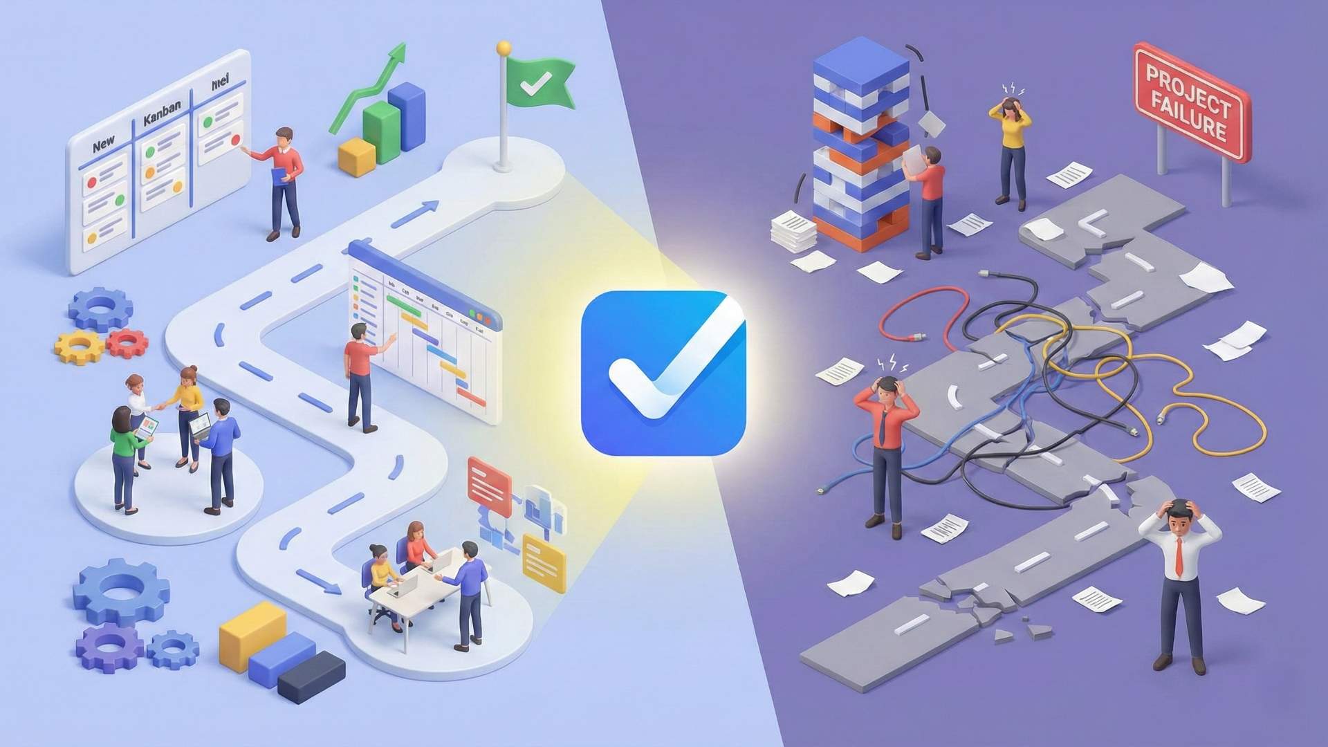 اجایل (Agile) یا مرگ کسب و کار؟ آیا شرکت شما واقعاً به مدیریت پروژه نیاز دارد؟