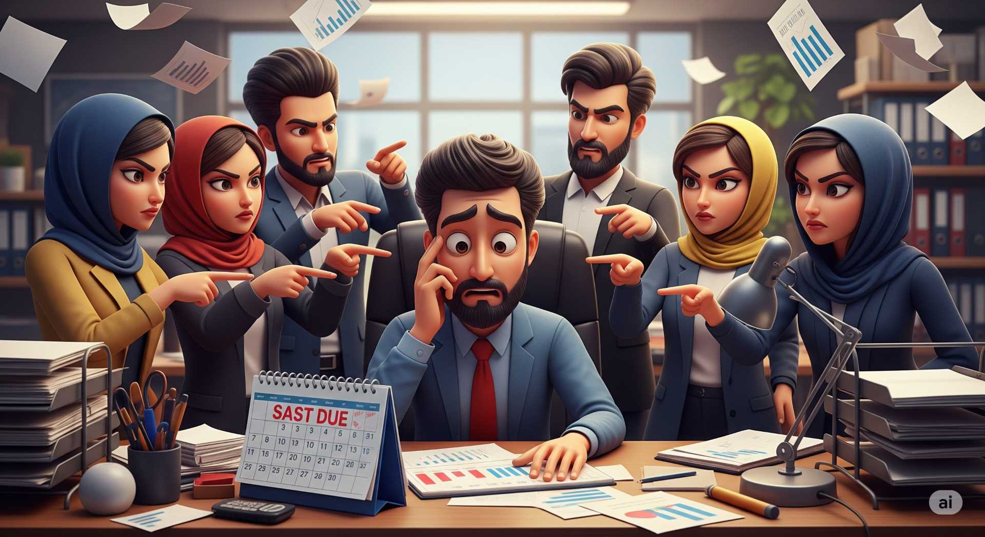 چرا پروژه‌ها به ددلاین نمی‌رسند و کسی مسئولیت قبول نمی‌کند؟